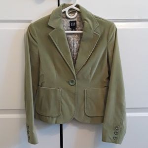 Gap velvet jacket